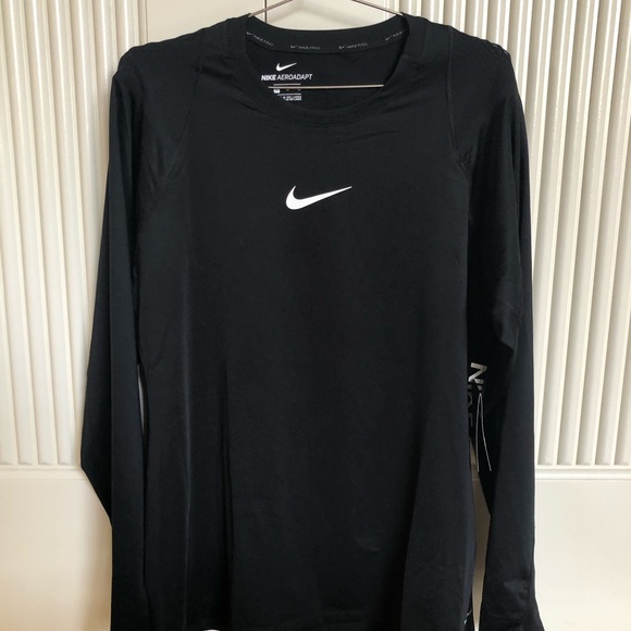 nike men's pro aeroadapt long sleeve shirt